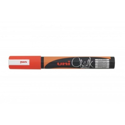 Μαρκαδόρος Κιμωλίας Uni Chalk Marker Fluo Orange_CM140031